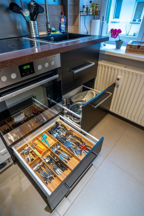 Appartement Zentral Fewo - Eg - Karli - 30Qm - Kueche - Disneyplus à Leipzig Extérieur photo